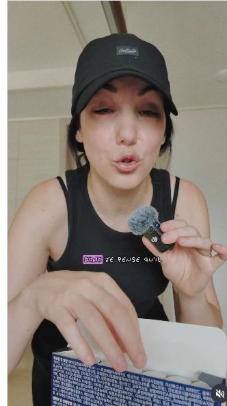 Real frame from Khami’s Optizen vitamins product test